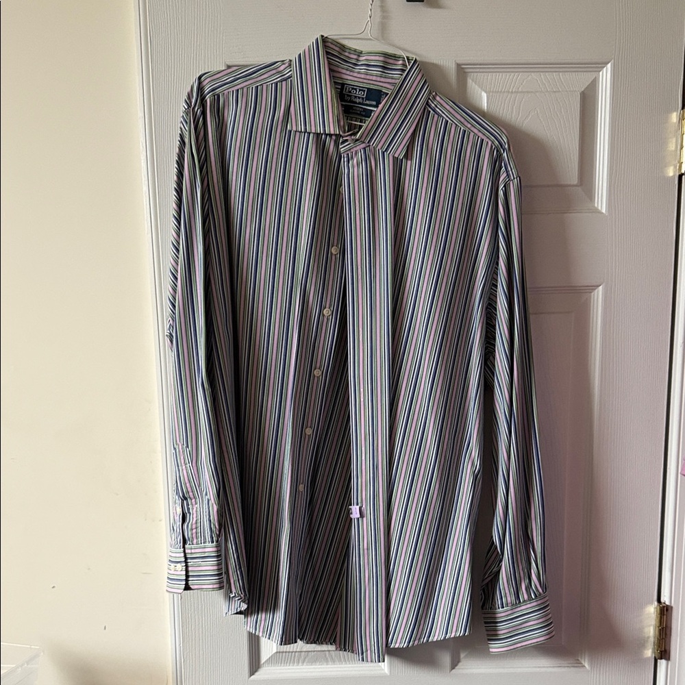 Ralph Lauren Multicolor Striped Shirt XXL